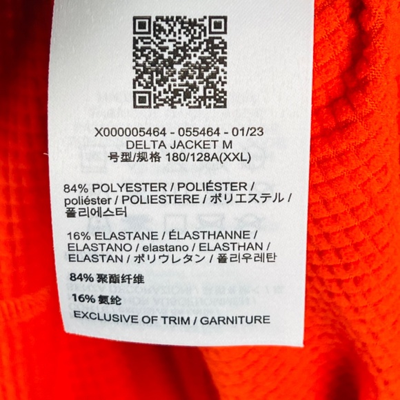 NWT Arc'teryx Delta Jacket Mens XXL Phenom Soft Shell Full Zip Gorpcore Outdoor - Picture 7 of 16